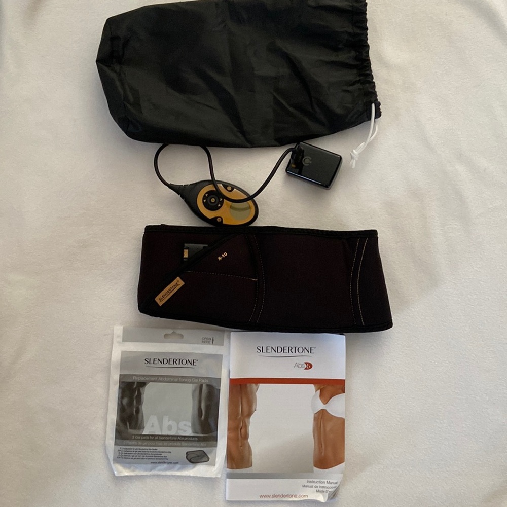 Slendertone Abs Exercise Belt with brand new gel pads